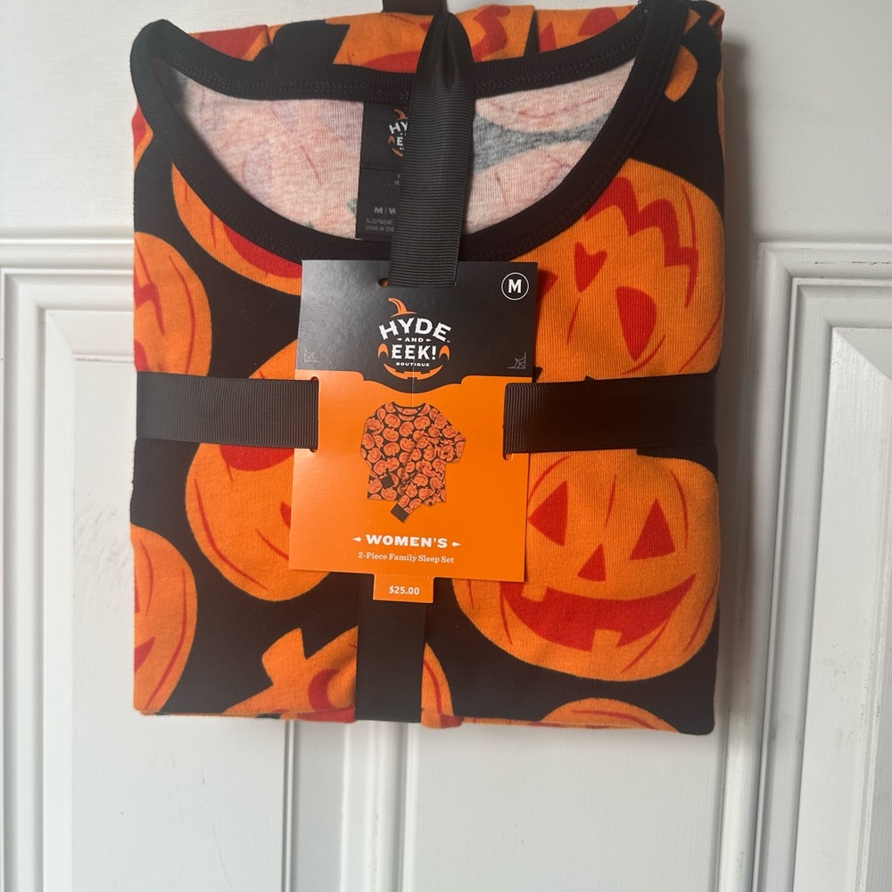 Womena Pumpkin Costume - Black and Orange